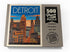 MyPuzzle Detroit, MI: Vintage Poster, Skyline - Premium 500 Piece Jigsaw Puzzle for Adults