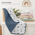 2 Pack 30x40in, Susurration Baby Blanket for Unisex Boys Girls, Soft Fluffy Crib Blankets with Muslin Cotton Front