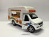 KinsFun 5 inch Pullback Food Truck Die Cast Metal Action