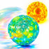 ArtCreativity Light-Up Dancing Ball with Sound Effects, Set of 2, LED Vibrating