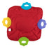 Nuby Teething Blankie Lion, Red, 1 Count