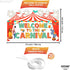 KatchOn Welcome To The Carnival Banner, XtraLarge 72x44 Inch Carnival Theme Party Decorations and Backdrop