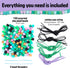 5 6+) Creativity for Kids Woven Cube Bracelets Mini Kit | Make Pixel-Inspired Bracelets with This STEAM Craft for Kids