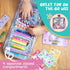 Set 4 5 6 7 8 Set 4-6-8-10 Washable Markers with Glitter Unicorn Pencil Case, Art Supplies for Kids Ages Years Old