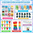 Set Frozen (24Set BenLouis Winter Party Favors Holiday Themed Coloring Book Classroom Gift Prizes Bulk for Students