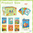 8s,War-6 Pack Card Games for Kids, Go Fish,Old Maid,Memory Match,Slap Jack,Crazy Classic Fun & Educational Games