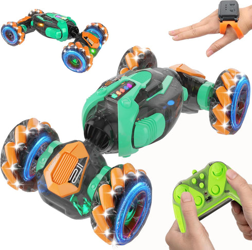 Mamikidlike Gesture Sensing RC Stunt Car - Boys Toys Age 6-8-12, 360 Rotating