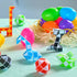 12 JOYIN Pcs Prefilled Easter Eggs with Mini Snake Cubes Twist Puzzle Toys Snake Speed Cube Fidget for Kids Easter