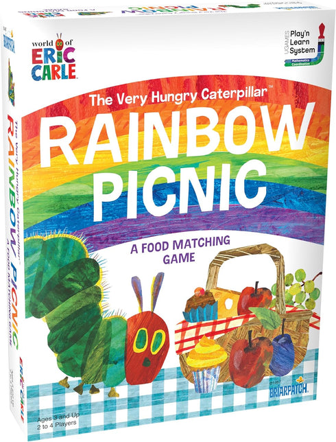 Briarpatch | The Very Hungry Caterpillar Rainbow Picnic Game for Ages 3+