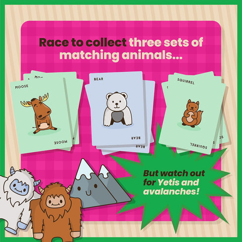 Moose Match Mayhem by Taco Cat Goat Cheese Pizza – Speed-Matching Card Game for Family Game Night, Ages 7+