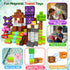 OUGUI 150 3 4 5 6 7 8 9 10 11 12 PCS Magnetic Blocks Building Block Kids - Magnet Cubes Boy Girl Constructions Toys