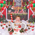 Cookies and Cocoa Party Decorations, Cookies and Cocoa Banner Snowflake Snowman Gingerbread Man Garland Cake Topper