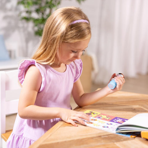 24-Page 300 3+ Melissa & Doug Sticker Wow! Activity Pad and Sticker Stamper, Stickers, Arts and Crafts Fidget Toy
