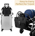 Large Diaper Bag Tote Lightweigt Diaper Tote Bag With Large Capacity Matching Changing Pad, Waterproof Design