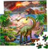 Puzzles for Kids Ages 4-6 - 2 x 60 Pieces - World of Huge Dinosaurs - Educational Toys