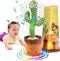 Emoin Dancing Cactus Baby Toys, Talking Cactus Toy with LED, 15 Second Voice Recorder, Mimicking Toy for Baby Boys