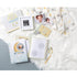 C.R Gibson Love You to The Moon Baby Swaddle Blanket - 100% Cotton, 40'' W x 40'' L