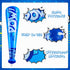 WILLBOND 48 Pcs Inflatable Baseball Bat Bulk, Party Favors Decorations with Pump for Sports Theme Supplies