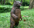 Gemini&Genius Large Brown Bear Toy for Kids, Lifelike Grizzly Safari Animal Figurine, Wildlife Action Figure