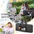 Huhumy 35.8 15.4 4.5 Inches Bouncer Cover x x Transport Bag for Bouncer Black Infant Bouncy Seat Travel Bag Double
