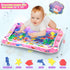Infinno Premium Baby Water Play Mat, Tummy Time Toy for Infants and Toddlers, Strengthen Muscles, Pink Theme