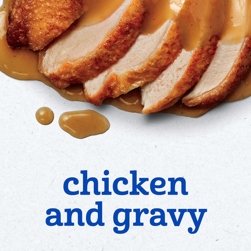 2, 10-Pack Gerber Stage Chicken and Gravy Jar, Baby Food, Mealtime Poultry Puree
