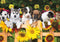 Buffalo Games - The Gang's All Here - 300 LARGE Piece Jigsaw Puzzle