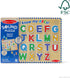 Melissa & Doug Wooden Alphabet Sound Puzzle - 26 pcs Wooden Puzzle with Sound Effects - FSC Certified