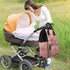 HCBPWVQA Backpack Daypacks Backpack Mommy Rose Gold Diaper Bag with Changing Pad and Pacifier Holder, Multifunction