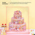 Birthday Irregular Puzzles for Adults - MOMIBOOK 481 Pieces Birthday Cake Cabin Jigsaw Puzzle