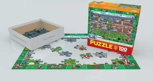 EuroGraphics Soccer Spot & Find - 100 Piece Puzzle