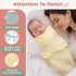 Generic Blankets-3 Pack Cozy Set Organic Cotton Baby Swaddle Ultra-Soft, Breathable & Temperature- Regulating Newborn
