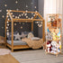 ACEPRUT ACE PRODUCT 52.3"x16.5", ACEPRUT Large Stuffed Animal Storage Natural Pine Wood Stuffed Animal Organizer Holder