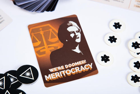 Breaking Games We're Doomed: Meritocracy Expansion Pack, Party Game for 4-12 Players
