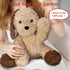 14" 3.5 Niuniu Daddy | Pound Dog Weighted Stuffed Animal, Heavy Doggy Pillowfort Plush Toys for Kids Adults, Weighted