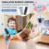 Toddler Remote Control Toy with Elephant Silicone Cover - Educational Musical Baby Toy with Lights and Sounds