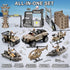 JASSKKBO 88-in-1 Sets 4-7 8-12, Army Men Toys for Boys Military Base/Truck/Helicopter/Kayak Boat/Motorcycle/Army Men