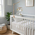 Baby Mobile for Crib - Handmade Modern Boho Baby Mobiles for Bassinet Felt Nursery Mobile Gender Neutral - Gold Moon
