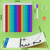 COOVA Math Games for Kids - Flash Cards for Kids - Pop it Practice with Addition, Subtraction, Multiplication