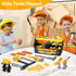 Set Set 3 4 5 Zealous Kids Tool for Boys,Toddler Tool with Kids Tool Box & Electronic Toy Drill,Construction Pretend