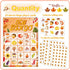 Joy Bang Fall Bingo Games for Kids and Adults, Thanksgiving Bingo Cards for 24 Players, Fall Party Supplies