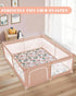 50x50 Inch Viviland Baby Mats for Floor, Playpen Mat, Thick Cushioning Padding Playmat for Baby and Toddlers Infants