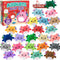 Party Favors for Kids - 24 Pack Mini Axolotl Plush Toys Keychains
