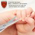 3 (555) Swords Germany - Baby Nail Scissors Safety Scissors with round tips for Children - Babies - toddlers - Infants