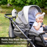 QNHMPW Baby Rocker Bracket, Adjustable Mount for Vibrating Soothers on Baby Strollers, Car Seats, Bouncers