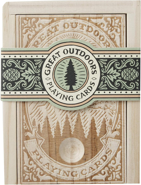 Chronicle Books Great Outdoors Playing Cards - Illustrated Playing Cards for Adults and Children