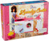 Ivory Gloria Dollhouse Furniture - Laundry Room Playset with Iron & Ironing Table