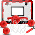 Indoor Basketball Hoop Set for Kids Adults, Pro Mini Basketball Hoop for Door Wall with 4 Balls Toy Gift for Boys Girls.