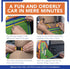 My Specialty Kids Shop 3+) Car Organizer Back Seat for Kids & Tablet Holder for Car with Kick Mats & Lap Tray Car