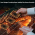 MTG Card Playmat with Magic Zone - Non-Slip Game Play Mat for TCG and RPG Games, 24 x 14 inches